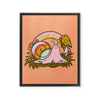 Sagittarius Snail Framed Canvas Print Gallery Image 8
