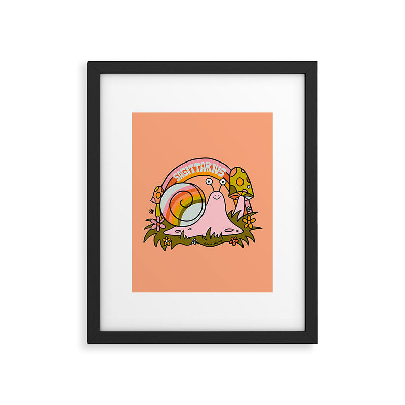 Sagittarius Snail Framed Art Print Gallery Image 6
