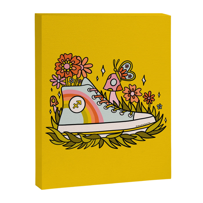 Sagittarius Sneaker Canvas Print Gallery Image 1