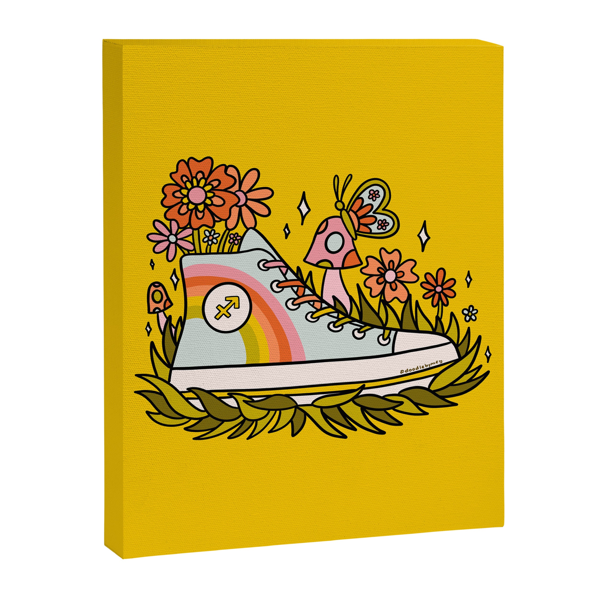 Sagittarius Sneaker Canvas Print Gallery Image 8