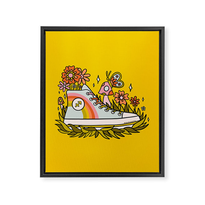 Sagittarius Sneaker Framed Canvas Print Gallery Image 8