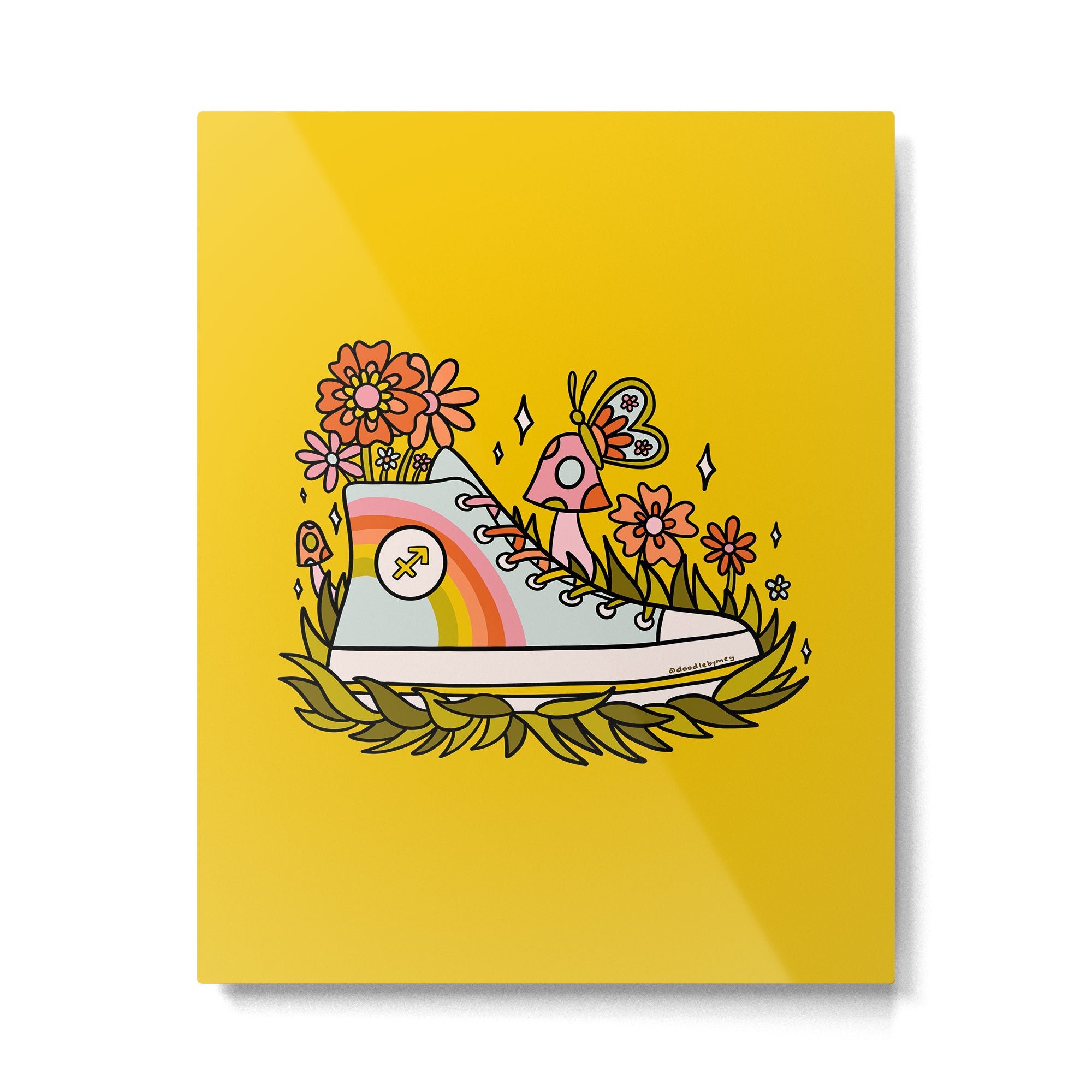 Sagittarius Sneaker Metal Print Gallery Image 6