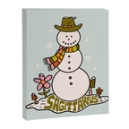 Sagittarius Snowman Canvas Print Gallery Image 8