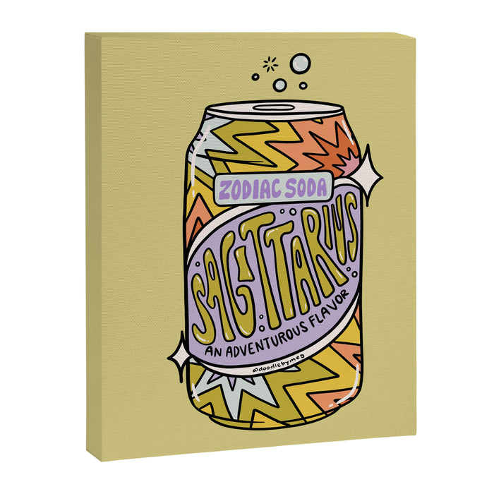 Sagittarius Soda Canvas Print Gallery Image 1