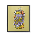 Sagittarius Soda Framed Canvas Print Gallery Image 6