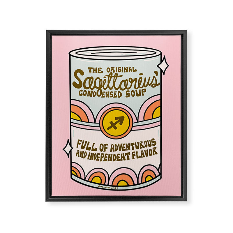 Sagittarius Soup Framed Canvas Print Gallery Image 8