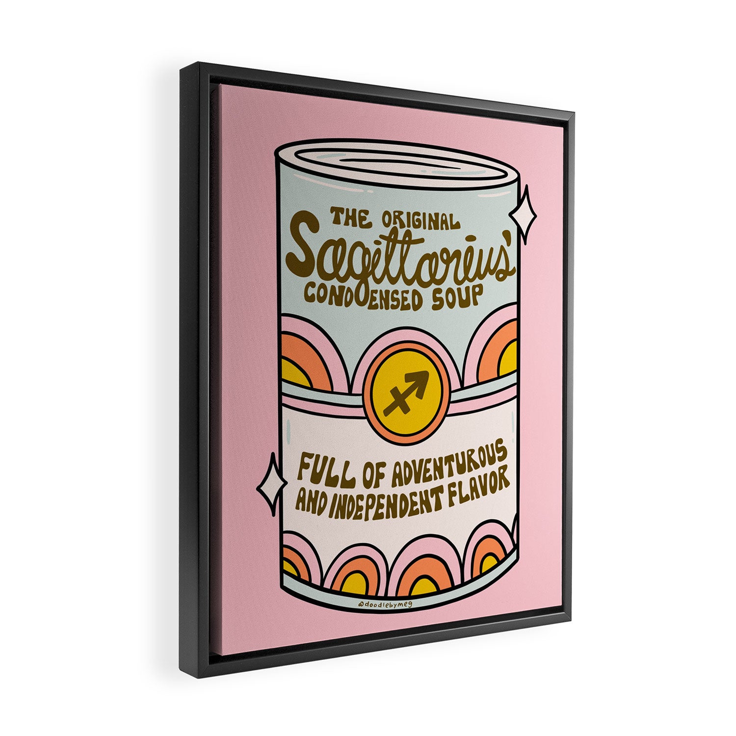 Sagittarius Soup Framed Canvas Print Gallery Image 2