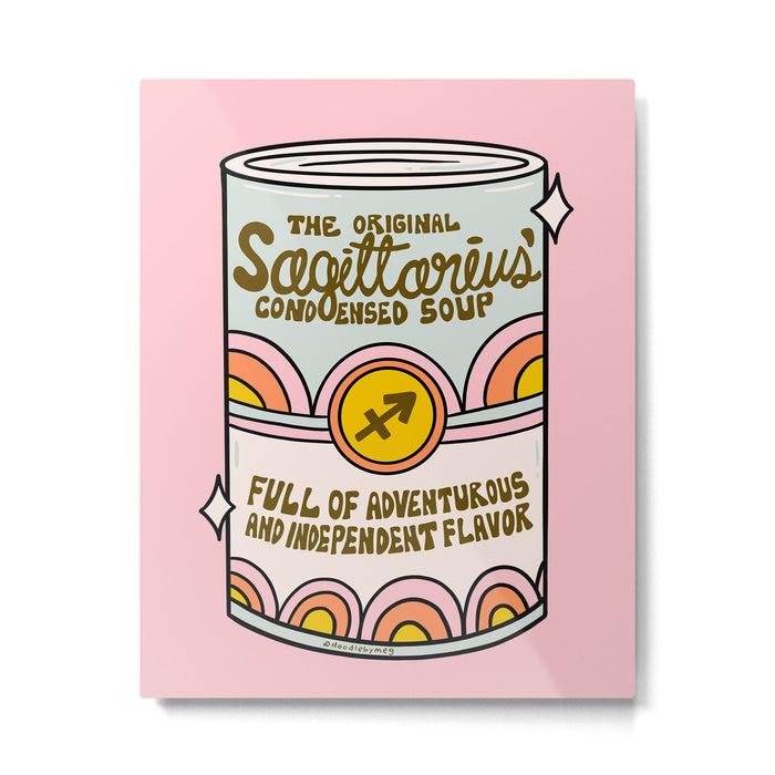 Sagittarius Soup Metal Print Gallery Image 1
