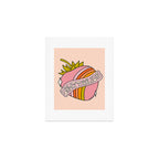 Sagittarius Strawberry Art Print Gallery Image 1