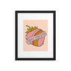 Sagittarius Strawberry Framed Art Print Gallery Image 6
