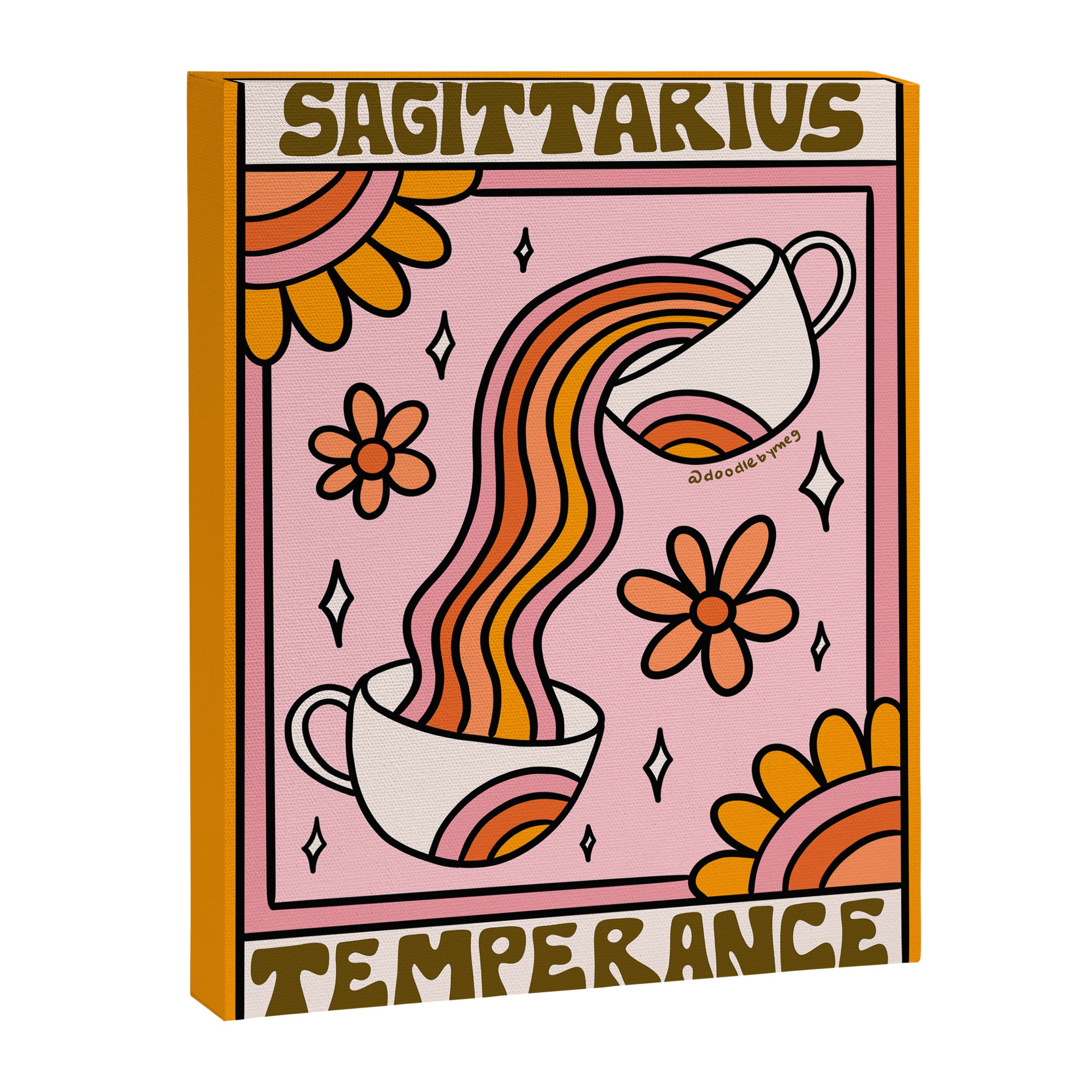 Sagittarius Tarot Card Canvas Print Gallery Image 8