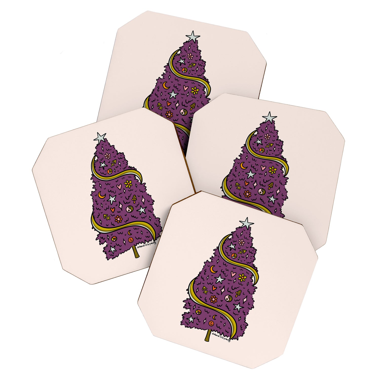 Sagittarius Tree Coaster Gallery Image 1