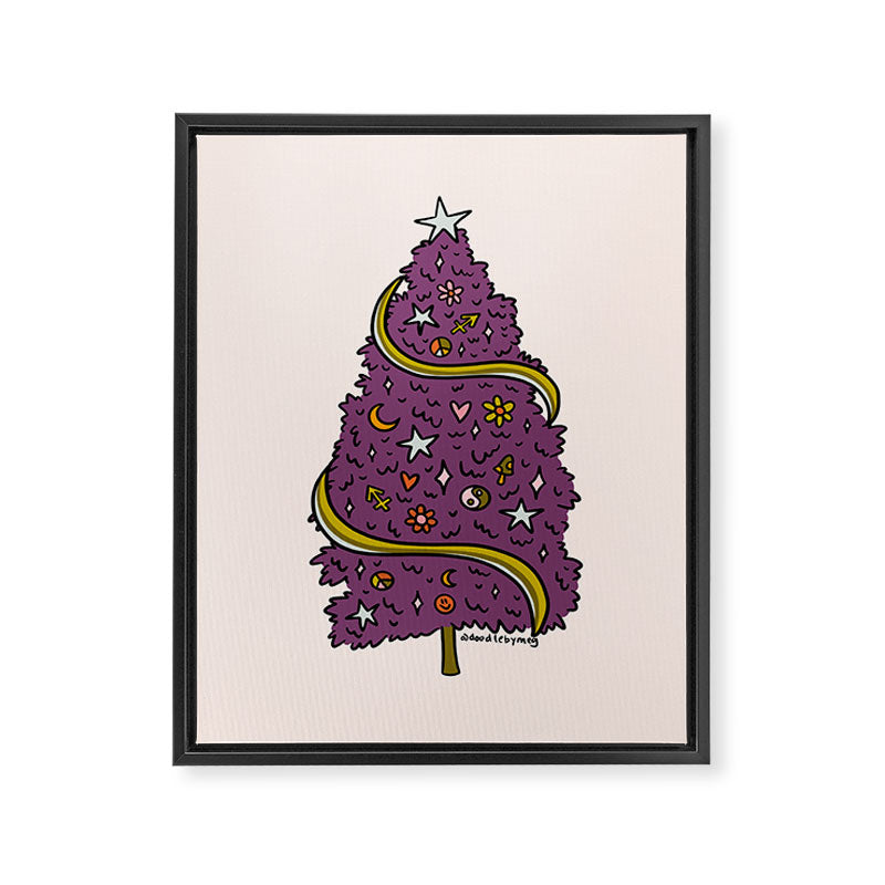 Sagittarius Tree Framed Canvas Print Gallery Image 8