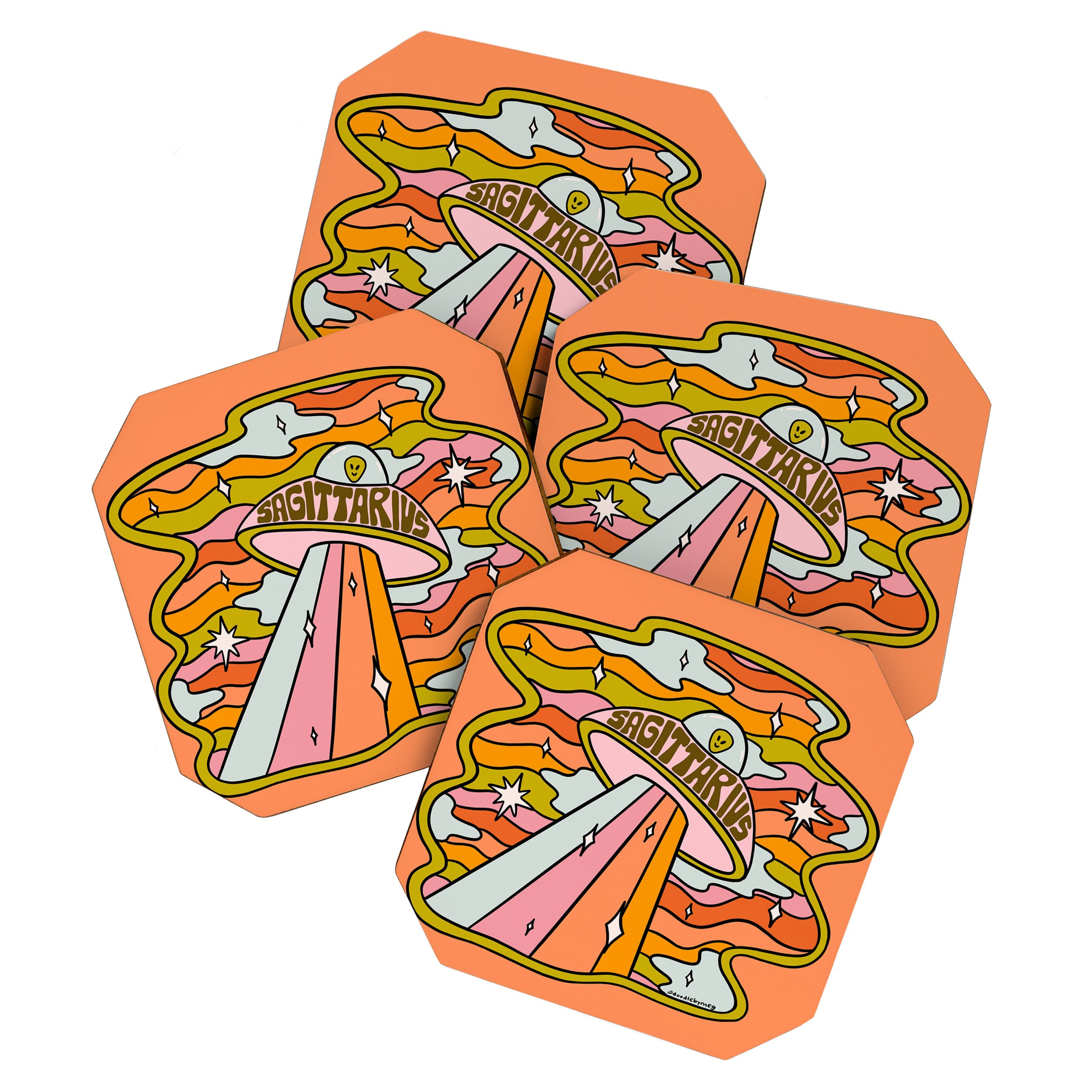 Sagittarius UFO Coaster Gallery Image 1