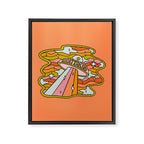 Sagittarius UFO Framed Canvas Print Gallery Image 8