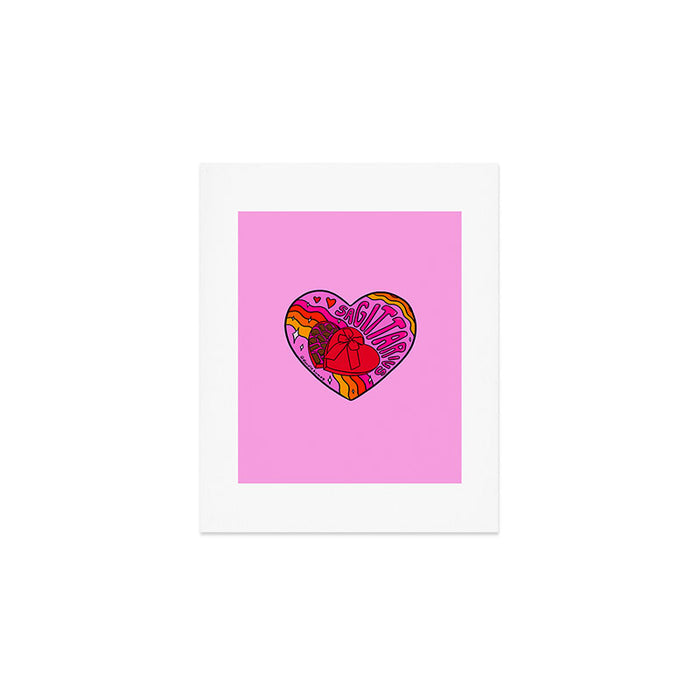 Sagittarius Valentine Art Print Gallery Image 1