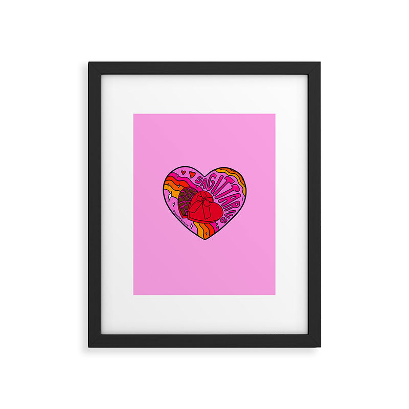 Sagittarius Valentine Framed Art Print Gallery Image 6