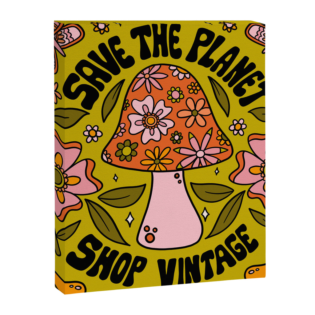 Save The Planet Canvas Print Gallery Image 8