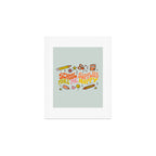 School Supplies Make Me Happy Art Print Gallery Image 1