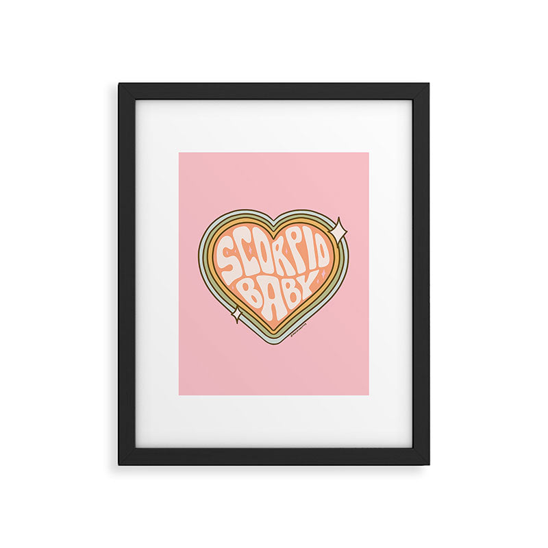Scorpio Baby Framed Art Print Gallery Image 6