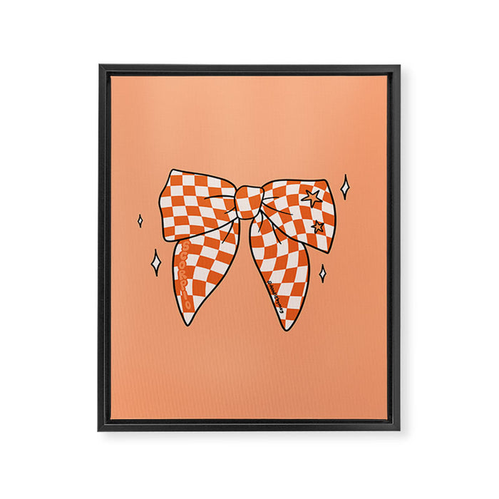 Scorpio Bow Framed Canvas Print Gallery Image 1