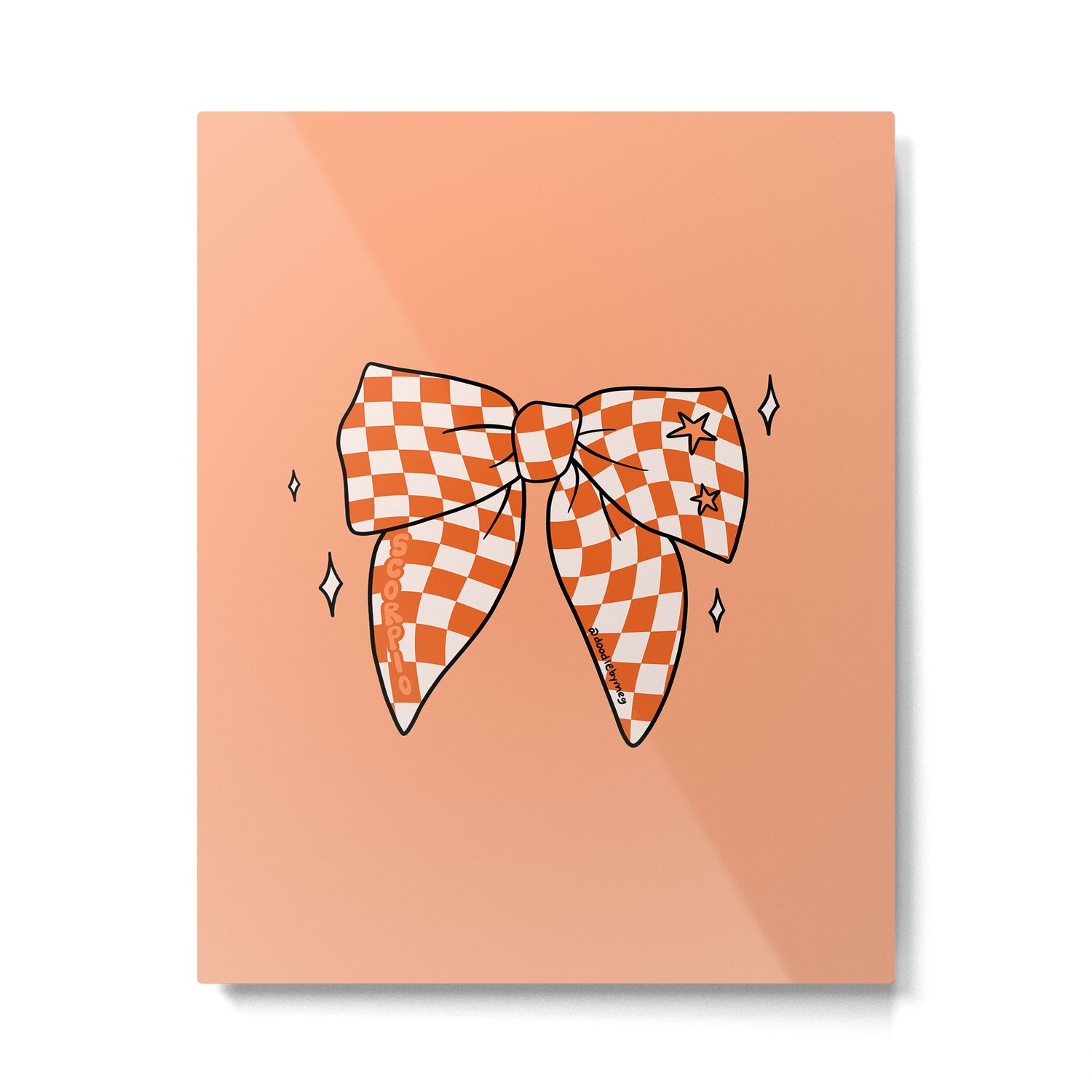 Scorpio Bow Metal Print Gallery Image 6