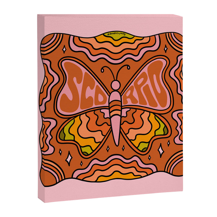 Scorpio Butterfly Canvas Print Gallery Image 1