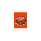 Scorpio Cake Art Print Gallery Image 1