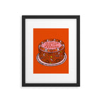 Scorpio Cake Framed Art Print Gallery Image 6