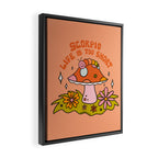 Scorpio Caterpillar Framed Canvas Print Gallery Image 2