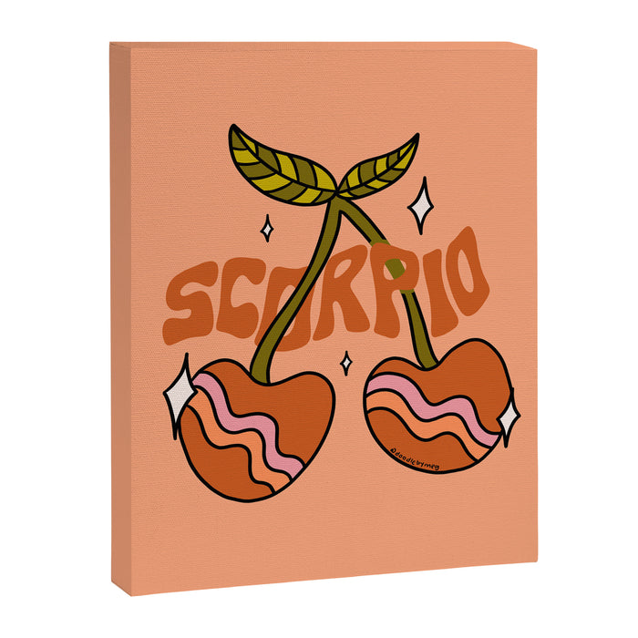 Scorpio Cherries Canvas Print Gallery Image 1