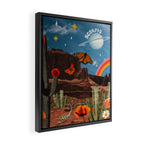 Scorpio Collage Framed Canvas Print Gallery Image 2