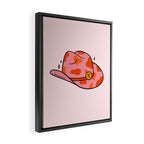 Scorpio Cowboy Hat Framed Canvas Print Gallery Image 2