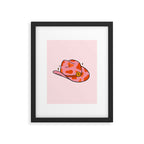 Scorpio Cowboy Hat Framed Art Print Gallery Image 6