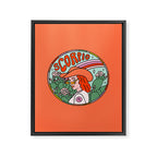 Scorpio Cowgirl Framed Canvas Print Gallery Image 8