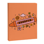 Scorpio Crayon Canvas Print Gallery Image 8