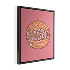 Scorpio Disco Ball Framed Canvas Print Gallery Image 2