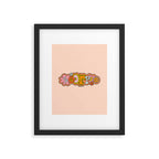 Scorpio Doodle Letters Framed Art Print Gallery Image 6