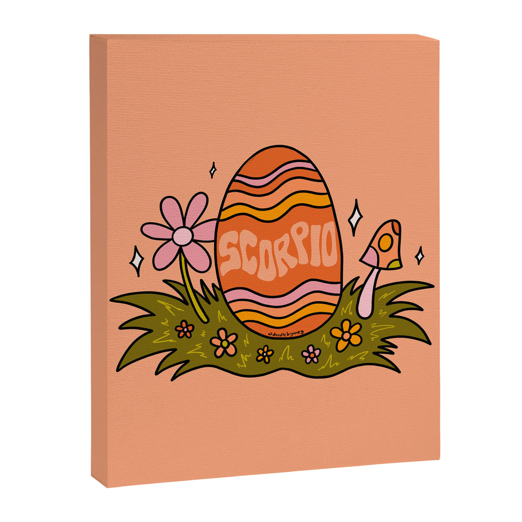 Scorpio Easter Egg Canvas Print Gallery Image 8
