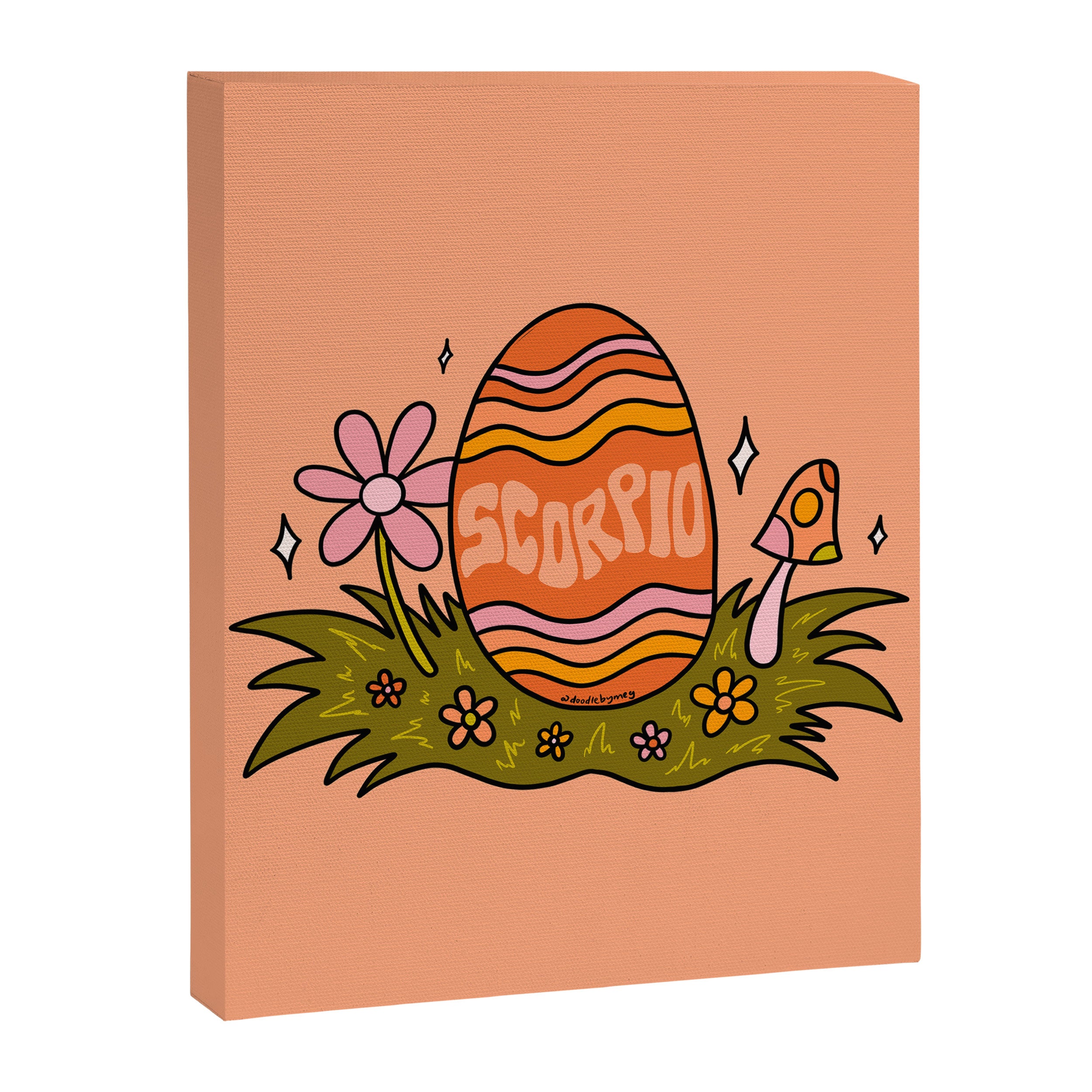 Scorpio Easter Egg Canvas Print Gallery Image 8