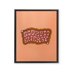 Scorpio Energy Framed Canvas Print Gallery Image 8