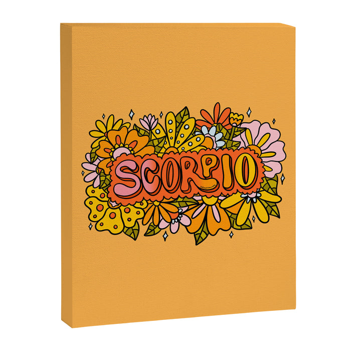 Scorpio Flowers Canvas Print Gallery Image 1