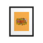 Scorpio Flowers Framed Art Print Gallery Image 6