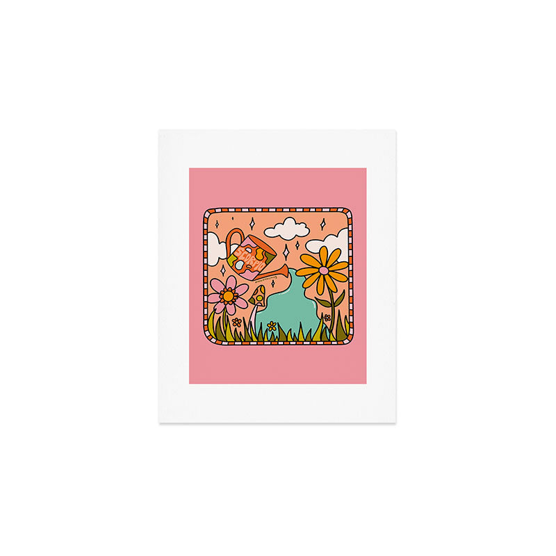Scorpio Garden Art Print Gallery Image 1