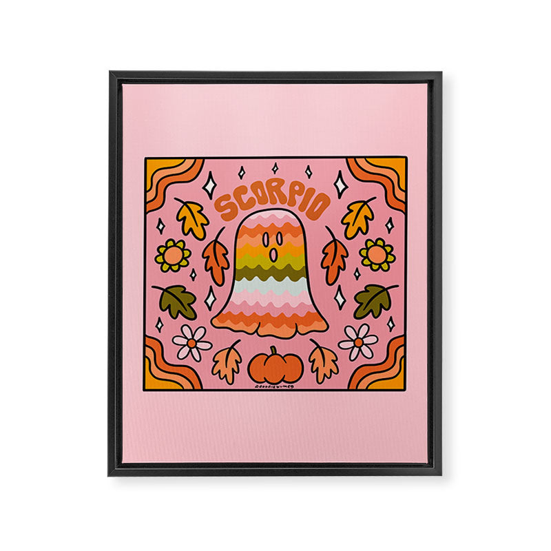 Scorpio Ghost Framed Canvas Print Gallery Image 8