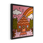Scorpio Gingerbread House Framed Canvas Print Gallery Image 2