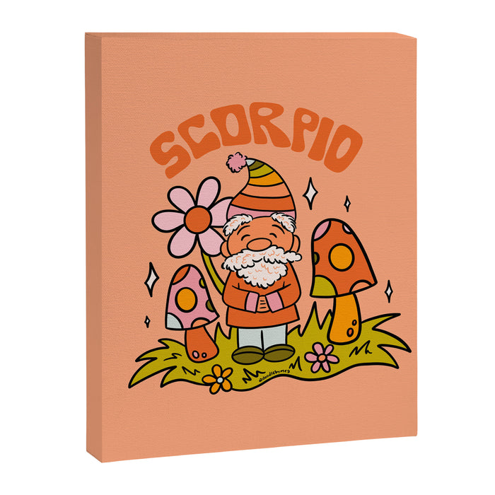 Scorpio Gnome Canvas Print Gallery Image 1
