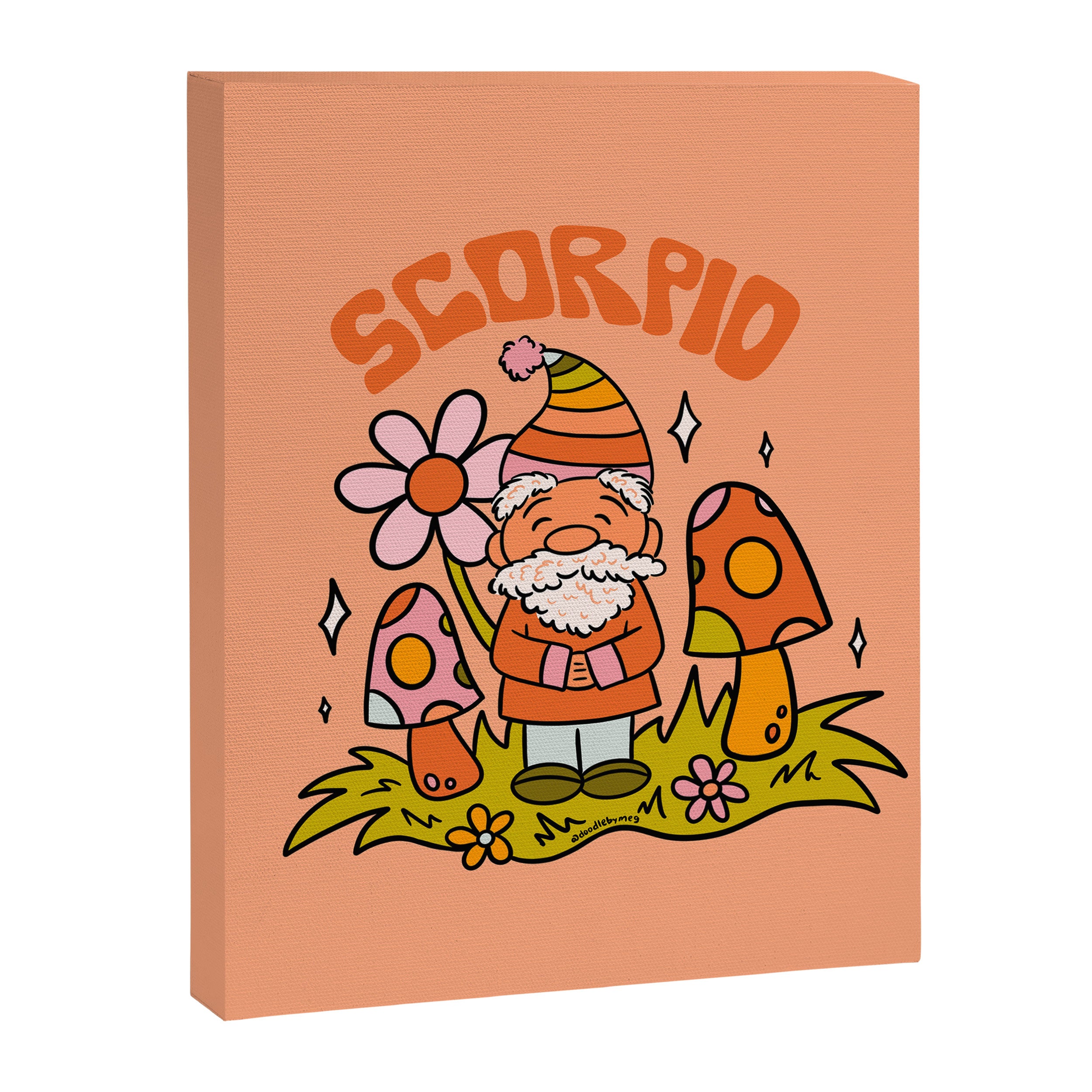 Scorpio Gnome Canvas Print Gallery Image 8