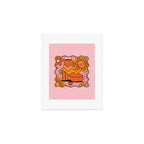 Scorpio Groovy Boot Art Print Gallery Image 1