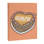 Scorpio Heart Cake Canvas Print Gallery Image 8